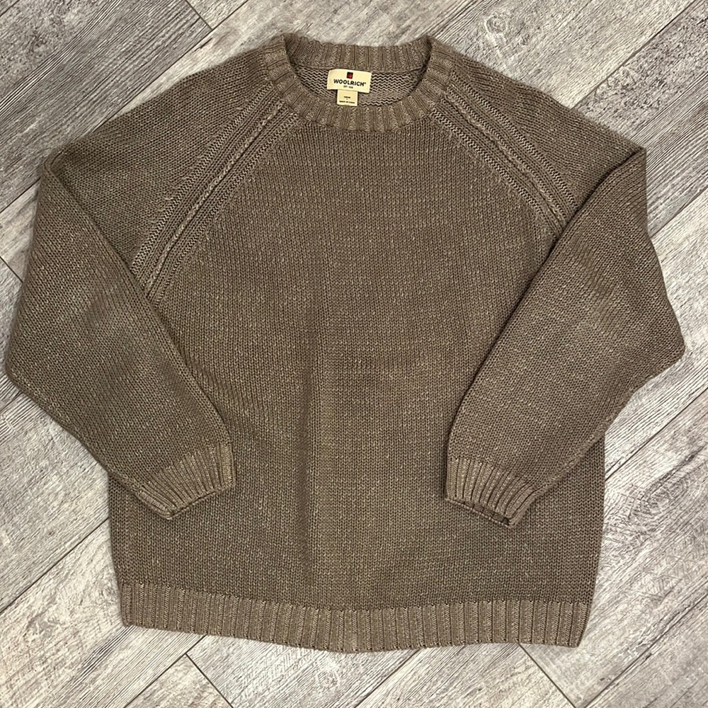 Woolrich Cotton Blend Sweater- Size Large